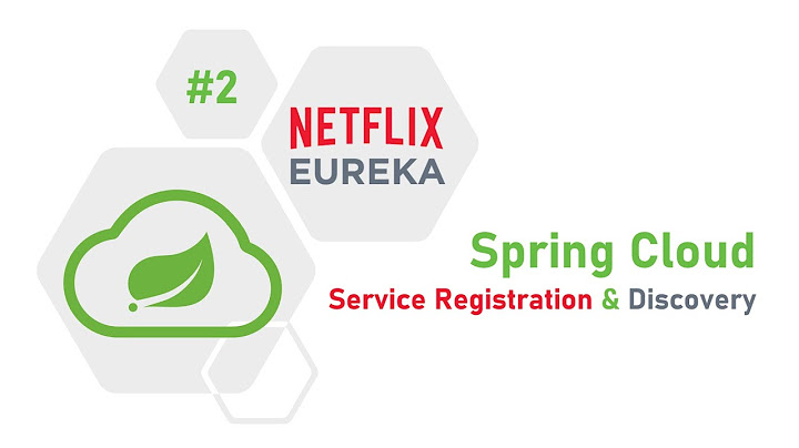 2 - Spring Boot Microservices : Service Registration and Discovery using Spring Cloud Netflix Eureka