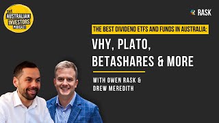 Best Australian dividend income ETFs & funds: VHY, Plato, BetaShares & more