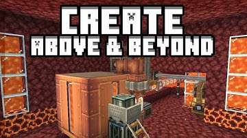 Create Above & Beyond #26 - Infinite Lava in the Overworld - feat. More Minecarts and Rails