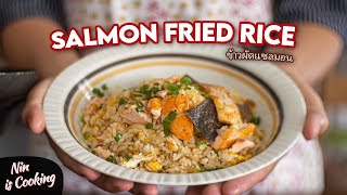 Salmon Fried Rice | EASY & DELICIOUS 🤤✨