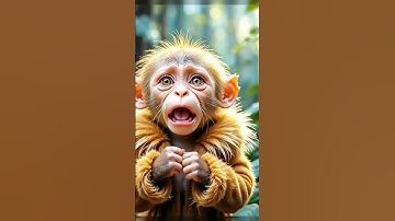 "Monkey vs Lion: The smartest trap in the jungle history!" #ai #monkey
