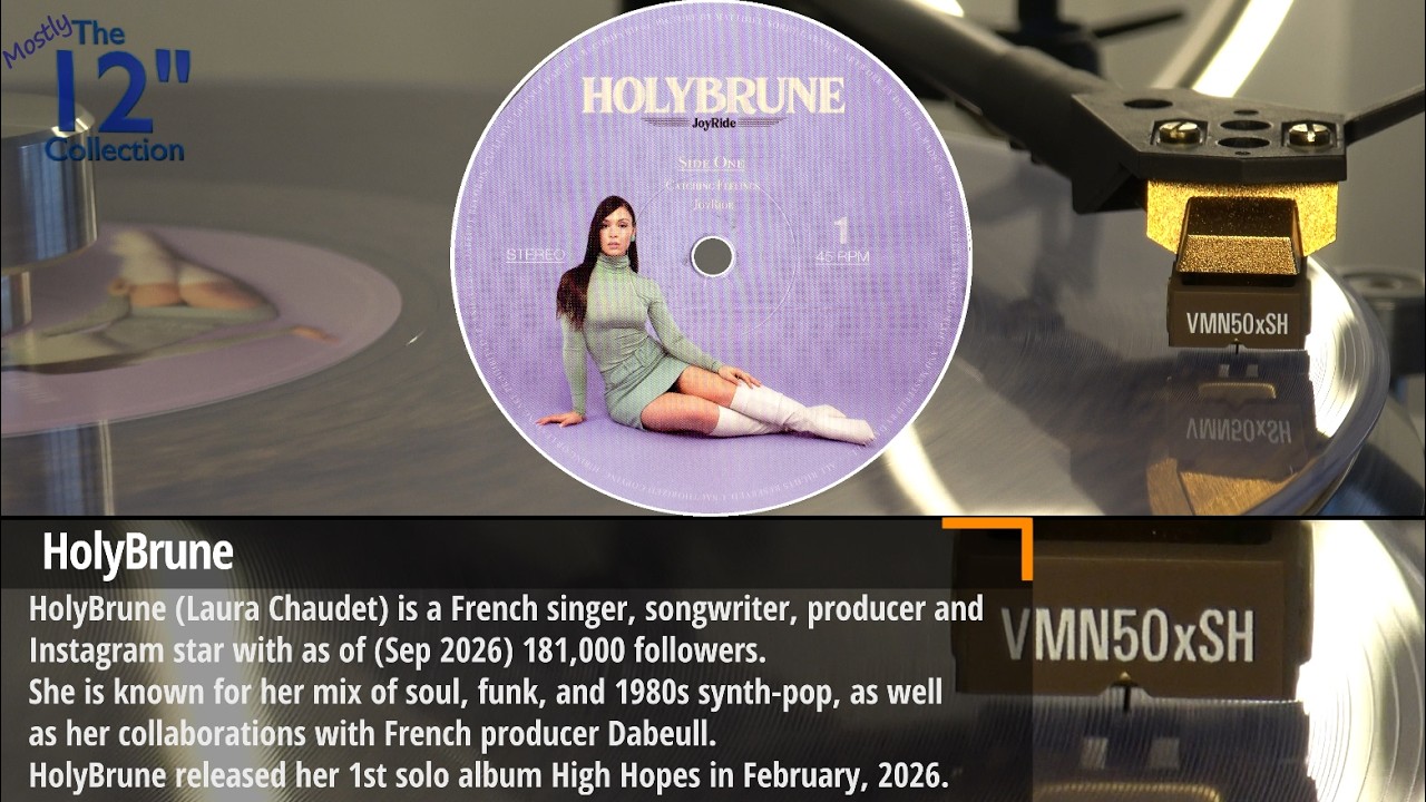 HolyBrune - Catching Feelings / Joy Ride, 2024 vinyl repress