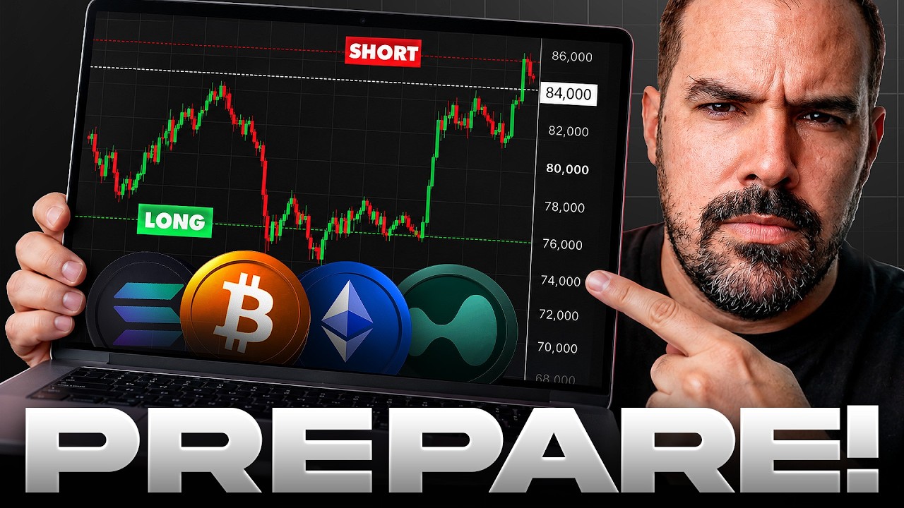 Bitcoin & Altcoins: I’m Trading These Levels LIVE With You