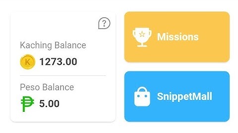Free load using snippet media magipon ng pera araw araw