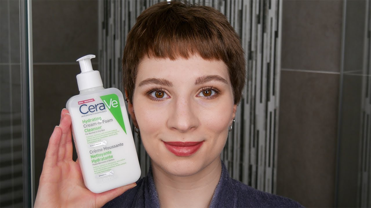 How to Use CeraVe Hydrating Cream to Foam Cleanser to Remove Makeup