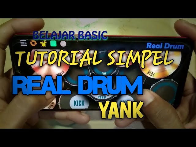 TUTORIAL REAL DRUM |YANK class=