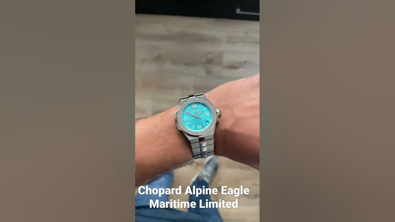 chopard alpine eagle maritime blue