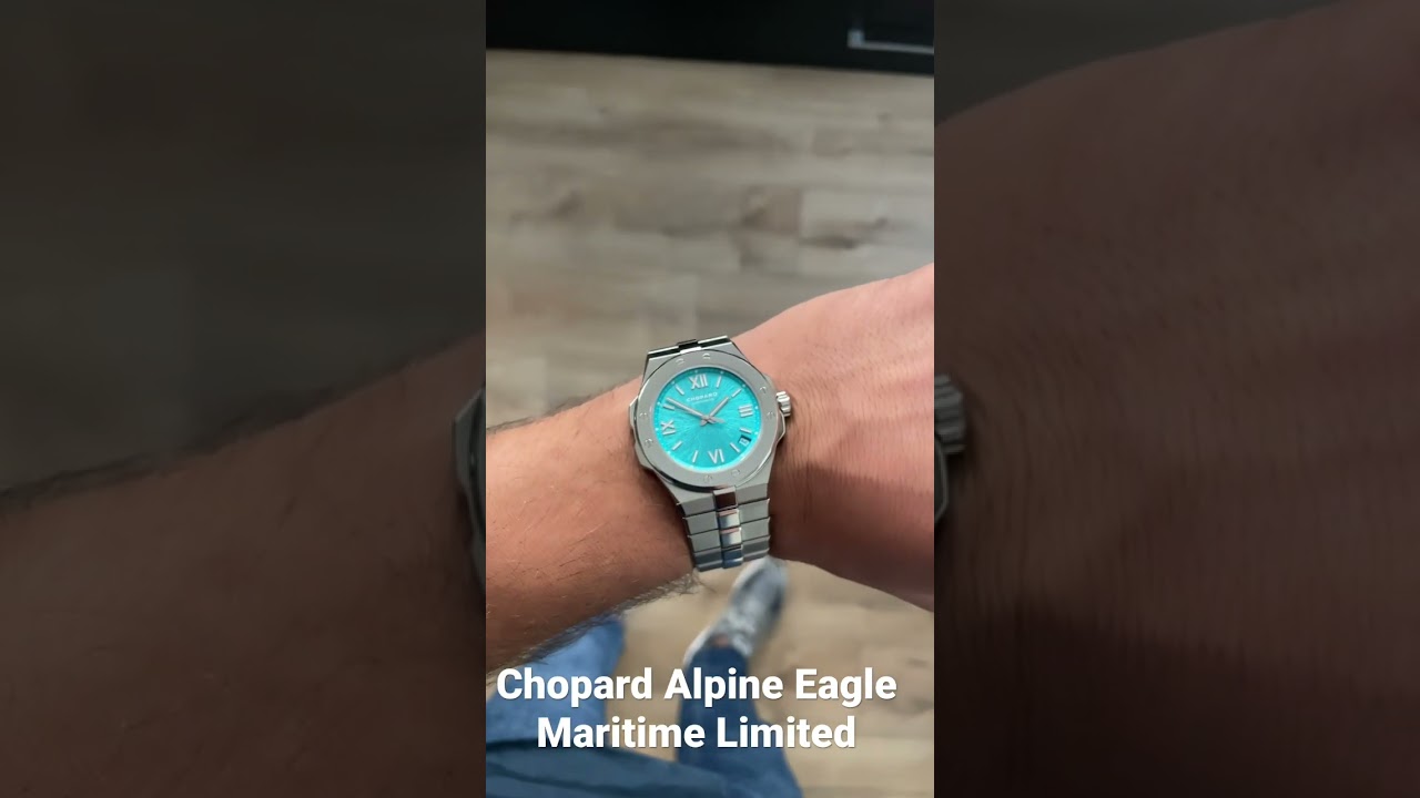 chopard alpine eagle maritime blue