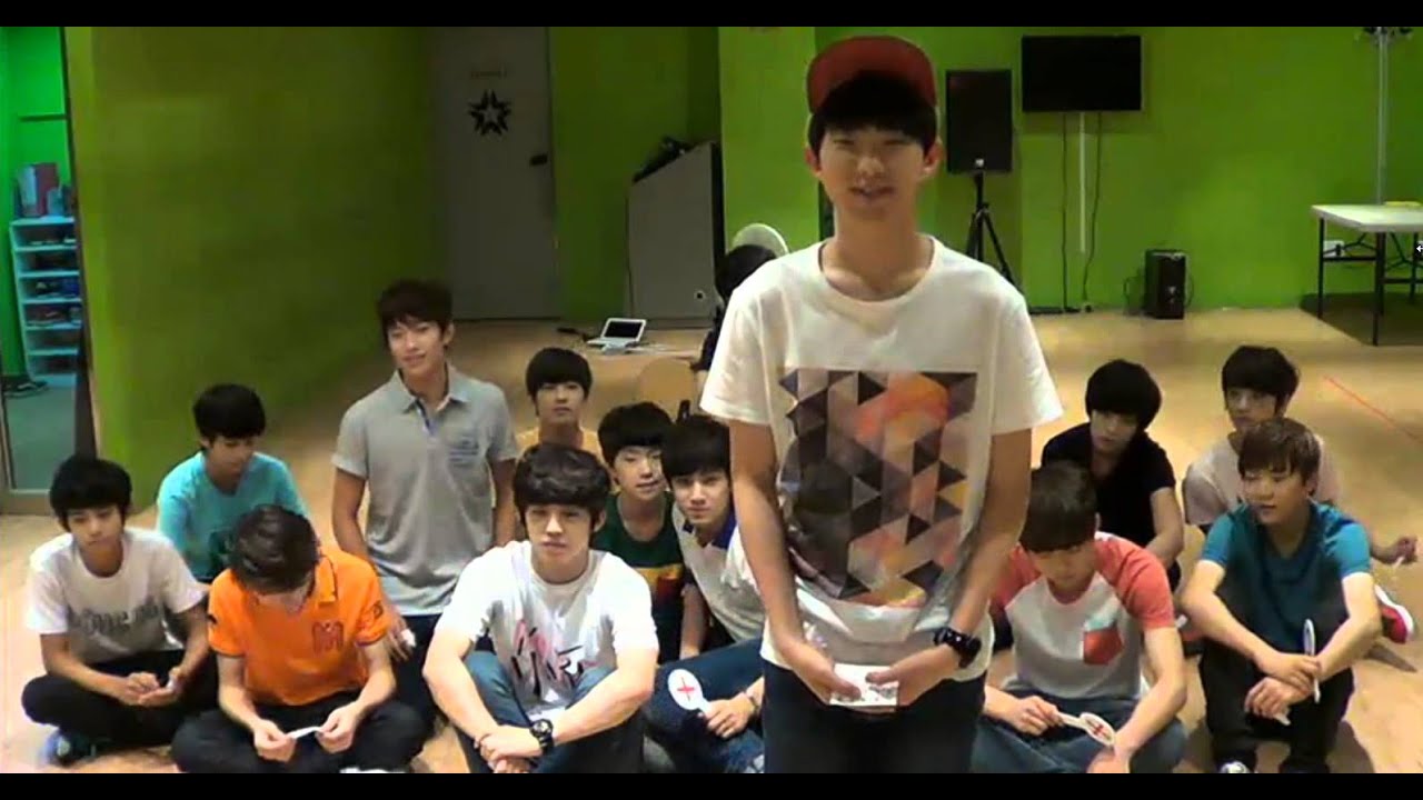 130727 SEVENTEEN Healing Words Games