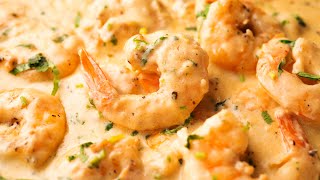 Quick And Creamy Garlic Shrimp Dinner In 15 Minutes