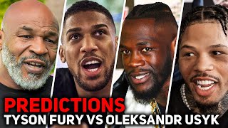 Pros PREDICTIONS For Tyson Fury VS Oleksandr Usyk FIGHT..