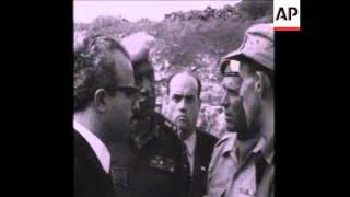 SYND 16-3-70 ARCHIVE / FILE FOOTAGE OF ASSASSINATED FORMER CYPRIOT MINISTER GEORGHADJIS