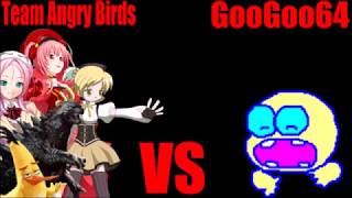 UltraMono Special Team Angry Birds against GooGoo64 part 1