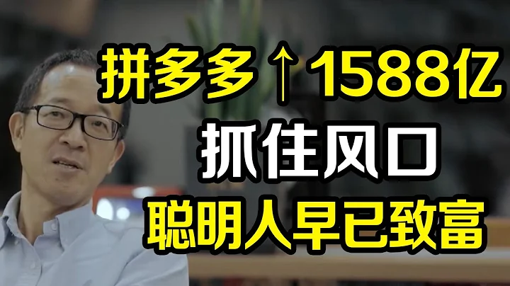 拼多多創收1588億元，反超阿里、京東？抓住風口一定要看的一點！《十三邀S5 ThirteenTalks》#許知遠 #許子東 #馬家輝 #梁文道 #馬未都 #竇文濤 - 天天要聞