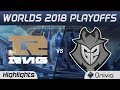 RNG vs G2 Game 5 Highlights Worlds 2018 Playoffs Royal Never Give Up vs G2 Esports by Onivia
