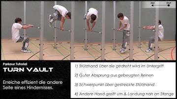 Parkour Level 2: Lernvideo "Turn Vault"