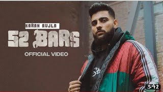 52 Bars (official video) karan aujla | Ikky | Four You EP | First songs | Letest punjabi songs 2023