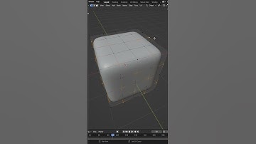 #shorts Tufted Cube Sofa modeling in blender | Blender Modeling techniques #blender #blender3d