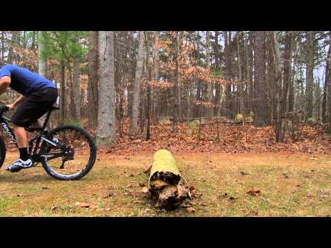 How to Jump a Log on a Mountain Bike