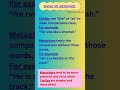 Simile vs Metaphor Explained with Examples#StudyEnglish #EnglishLearning #GrammarMadeEasy #Shorts
