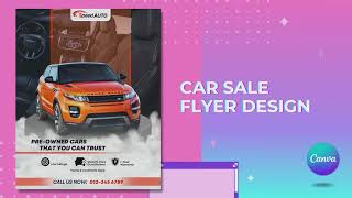 Simple Car Sale Advertisement Flyer Created in Canva screenshot 3