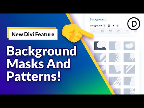 Introducing Background Masks & Patterns For Divi!