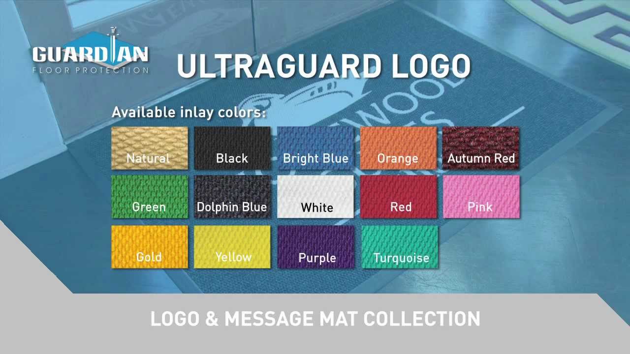 UltraGuard Logo Inlay Mats