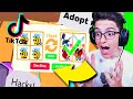 PROVIAMO I TIK TOK VIRALI SU ROBLOX ADOPT ME!!! *LIFE HACKS*