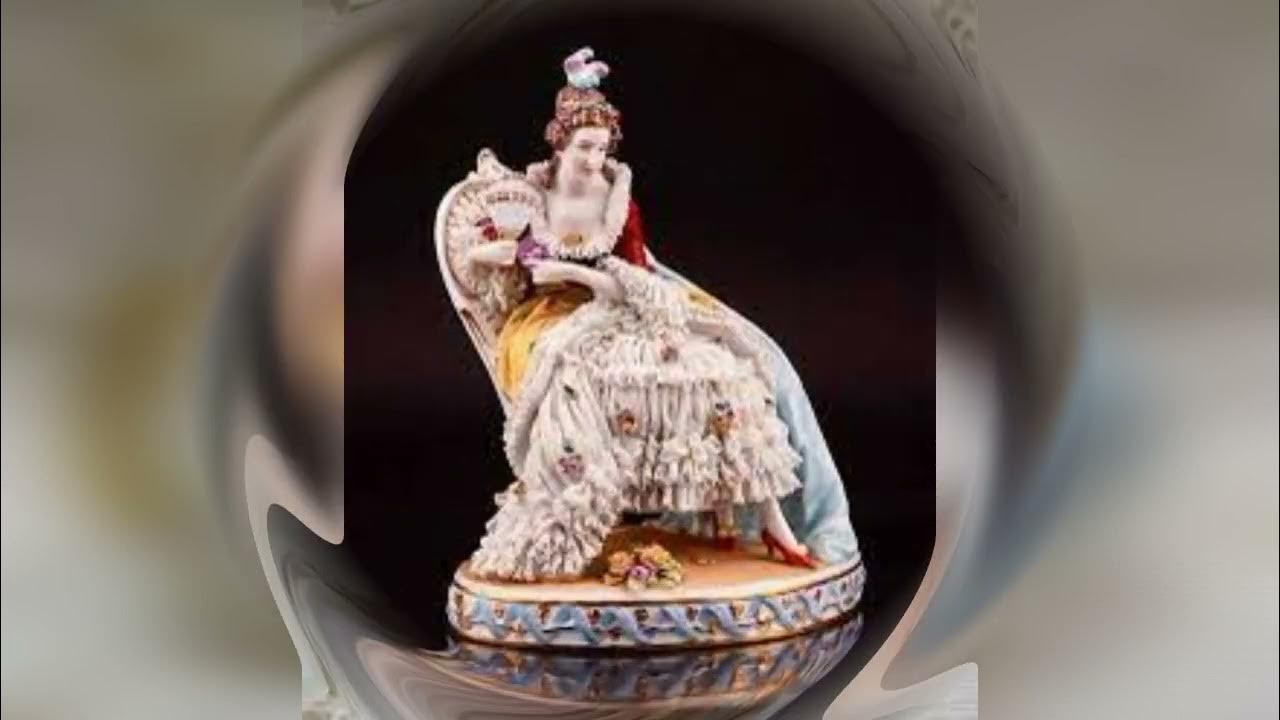 Дрезденский кружевной фарфор - YouTube