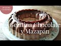 Gelatina de Mazapán y Chocolate