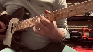 Comfortably numb on the Custom Telecaster