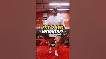 FST-7 Leg Workout by Chris Bumstead Coach Hany Rambod ft. #cbum #legworkout #gym #gymmotivation