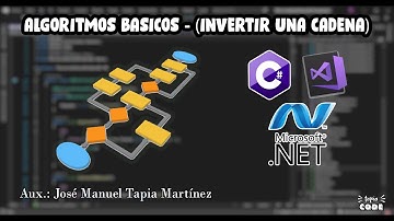 Invertir una Cadena, C# - Algoritmo 001 - Visual Studio 2019  (Windows Forms  .NET FRAMEWORK)