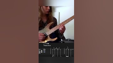Deep Purple - Highway Star Keyboard solo with guitar tabs