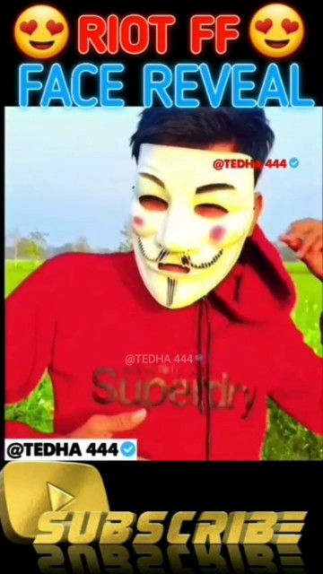 Riot ff face reveal video in real video #riotff #gaming #trending # ...