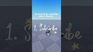 WHO wants to MATCH with ME in ROBLOX! #match #roblox #robloxedit #catalog #trend #subscribe #comment