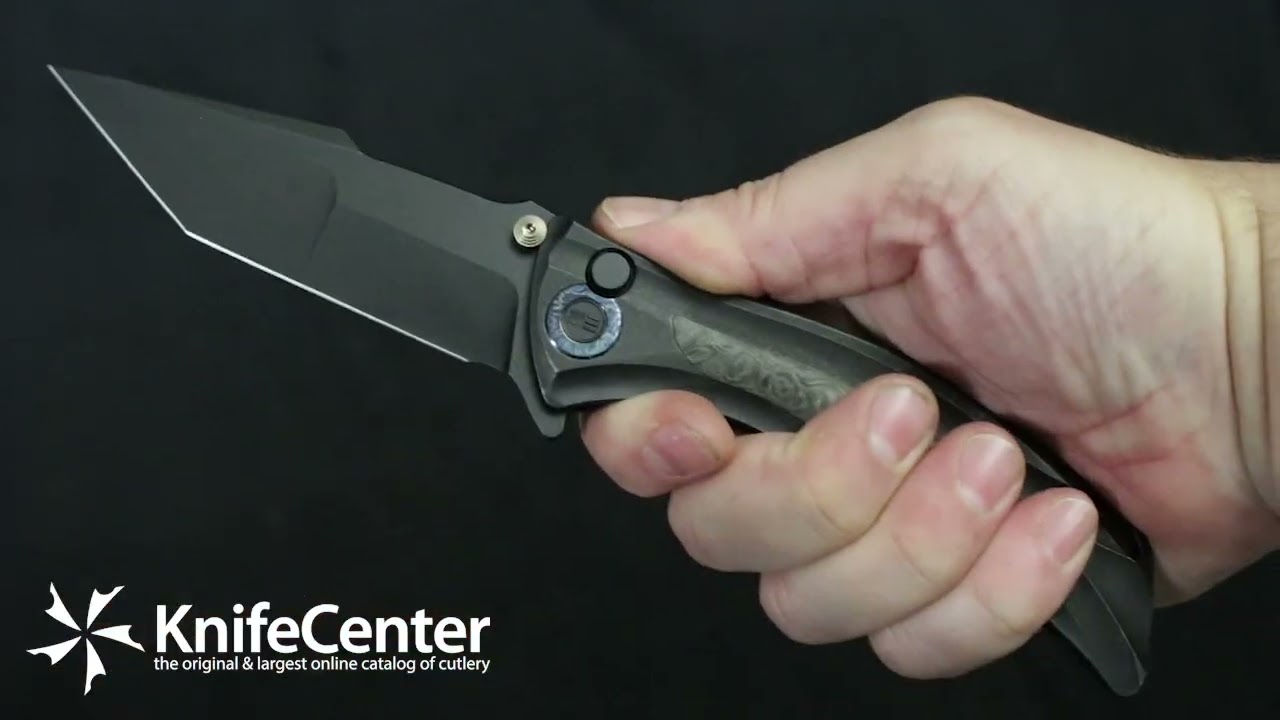WE Knife Company Brian Tighe Tighe Down Button Lock Flipper Knife