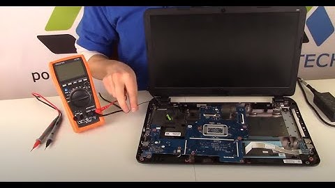 How to Fix Test Power Jack - HP Laptop Computer