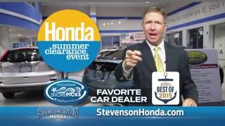 Stevenson Honda Wilmington Summer Clearance