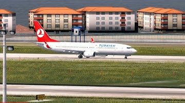 [P3D v4] Istanbul[LTBA] - Ankara[LTAC] - Istanbul[LTBA] | Boing 737NGX