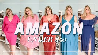 Plus Size Wedding Guest Dresses From Amazon