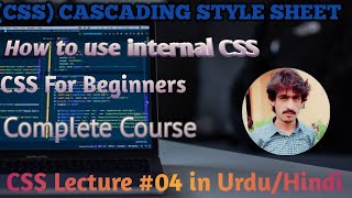 How to Use Internal CSS || CSS Tutorials for Beginners