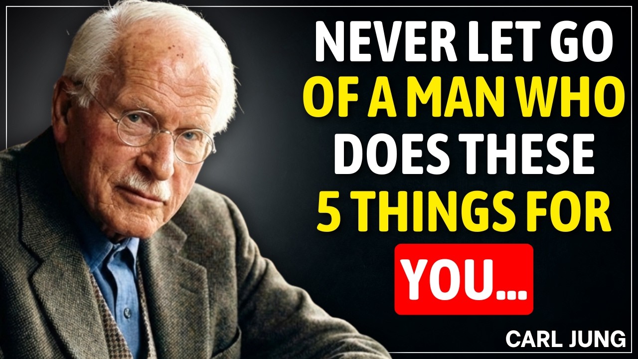 If a Man Does These 5 Things for You, He's a Keeper — Never Let Him Go || CARL JUNG