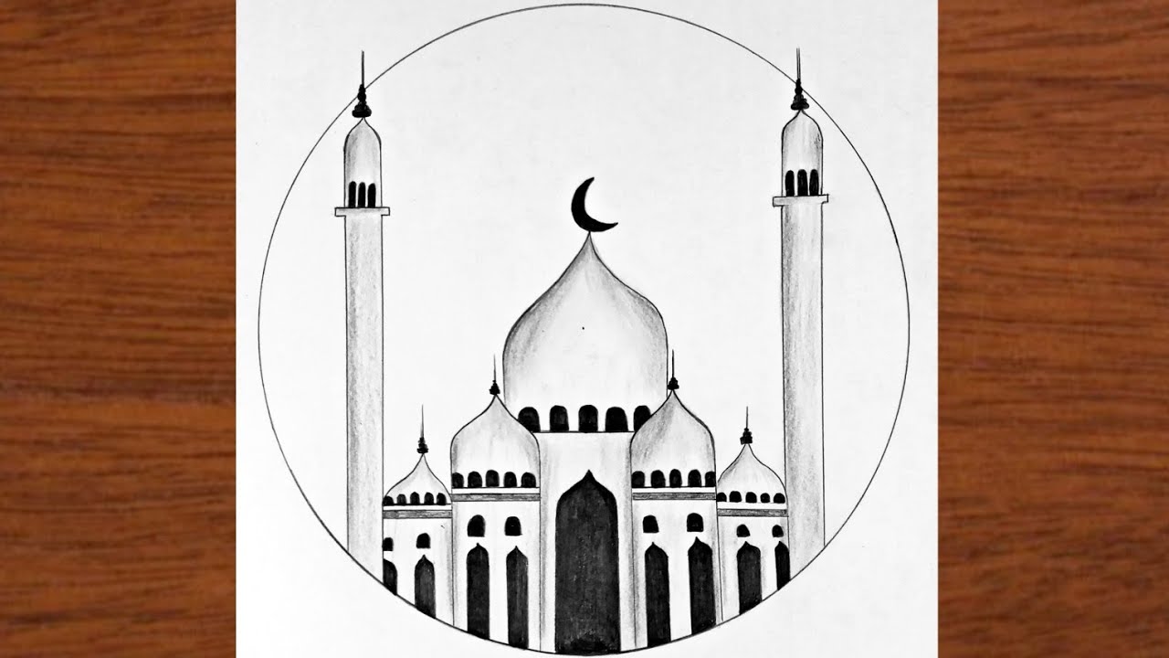 Islamic architecture drawing hires stock photography and images  Alamy