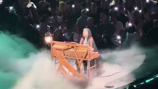 Lady Gaga - Hair - Live @ MSG NYC Stunning solo piano performance 8-22-25