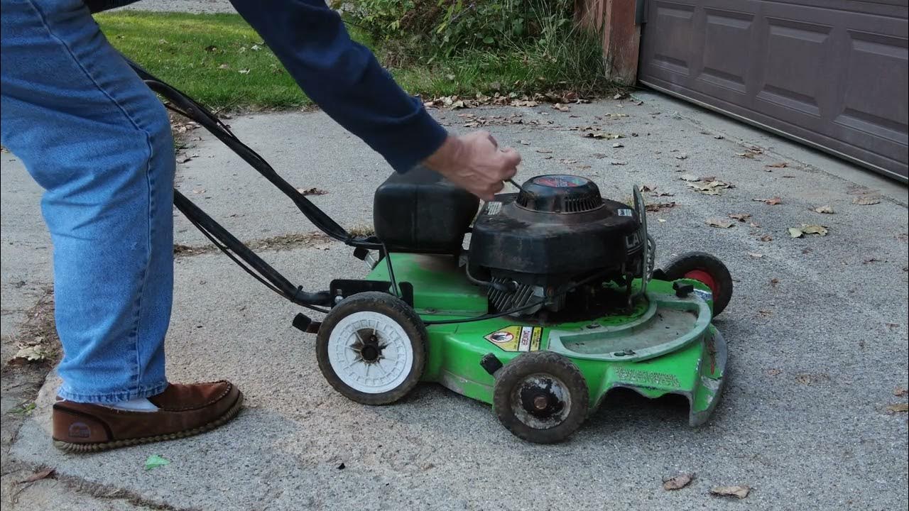 1994 Lawnboy 10650 Commercial WalkBehind lawnmower YouTube
