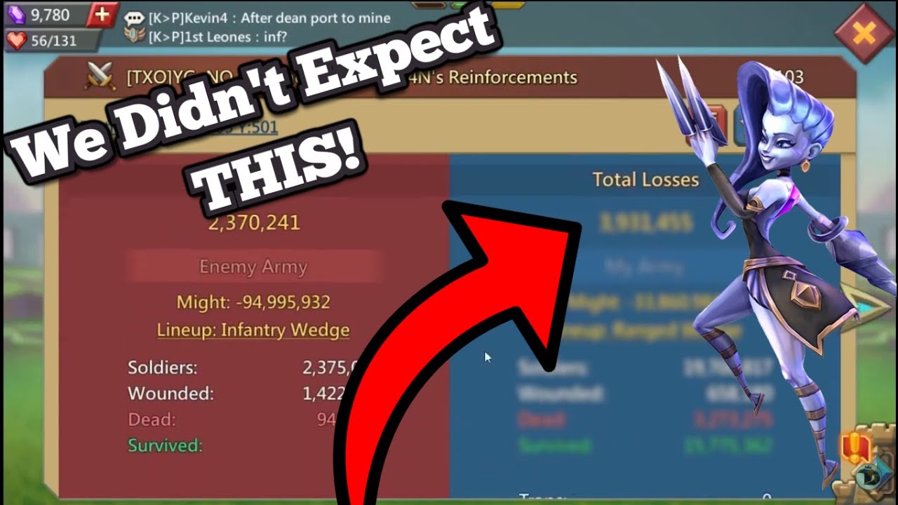 We Took SHOCKING Damage From A Titan! - Lords Mobile