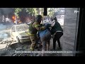 Ukraine: en immersion sur le terrain lors de bombardements - RTBF Info