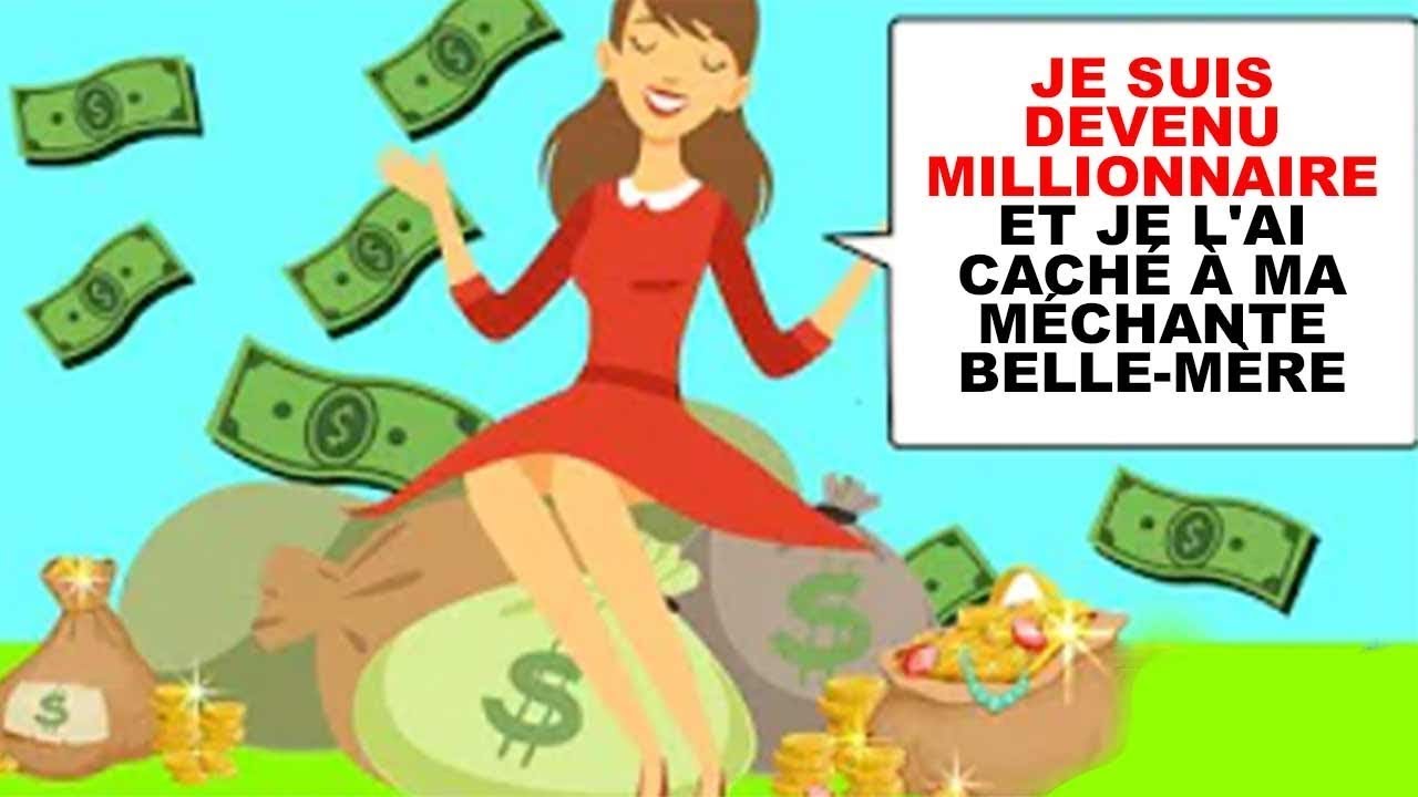 Devenue Millionnaire, Je l'ai Caché à ma Satanée Belle mère