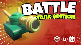 3 Devs Make The Tankiest Tank Game - Unity Vs Unreal Vs Godot Game Dev Battle